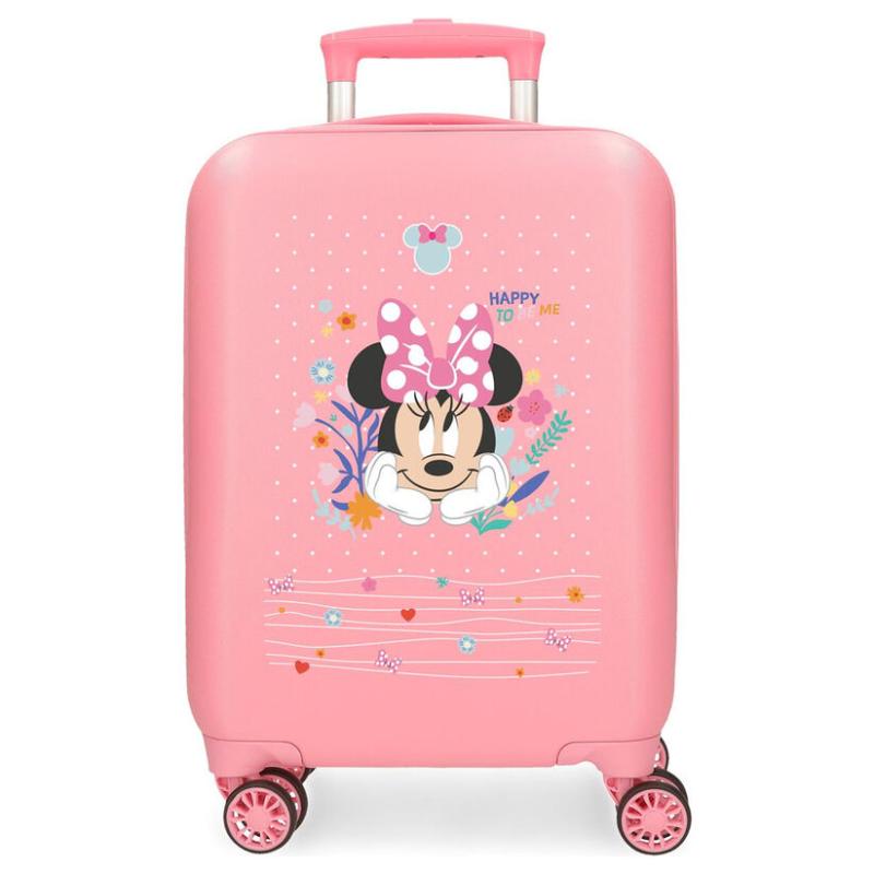Maleta trolley ABS Happy To Be Me Minnie Disney 50cm