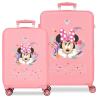 Set 2 maletas trolley ABS Happy To Be Me Minnie Disney 55/65cm