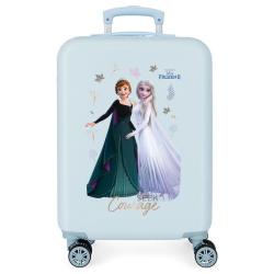 Maleta trolley ABS Seek Courage Frozen Disney 55cm