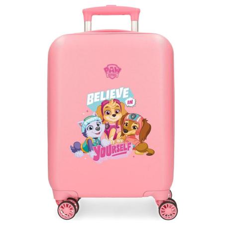 Maleta trolley ABS Believe In Yourself Patrulla Canina Paw Patrol 50cm
