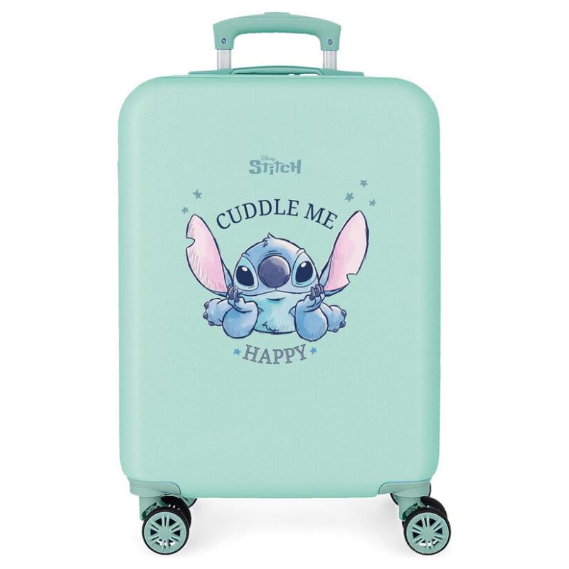 Maleta trolley ABS Cuddle Me Happy Stitch Disney 55cm