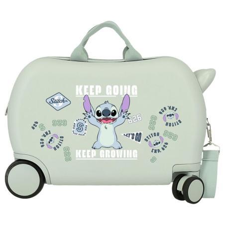 Maleta trolley ABS Keep Going Stitch Disney 45cm