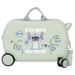 Maleta trolley ABS Keep Going Stitch Disney 45cm