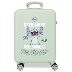 Maleta trolley ABS Keep Going Stitch Disney 55cm
