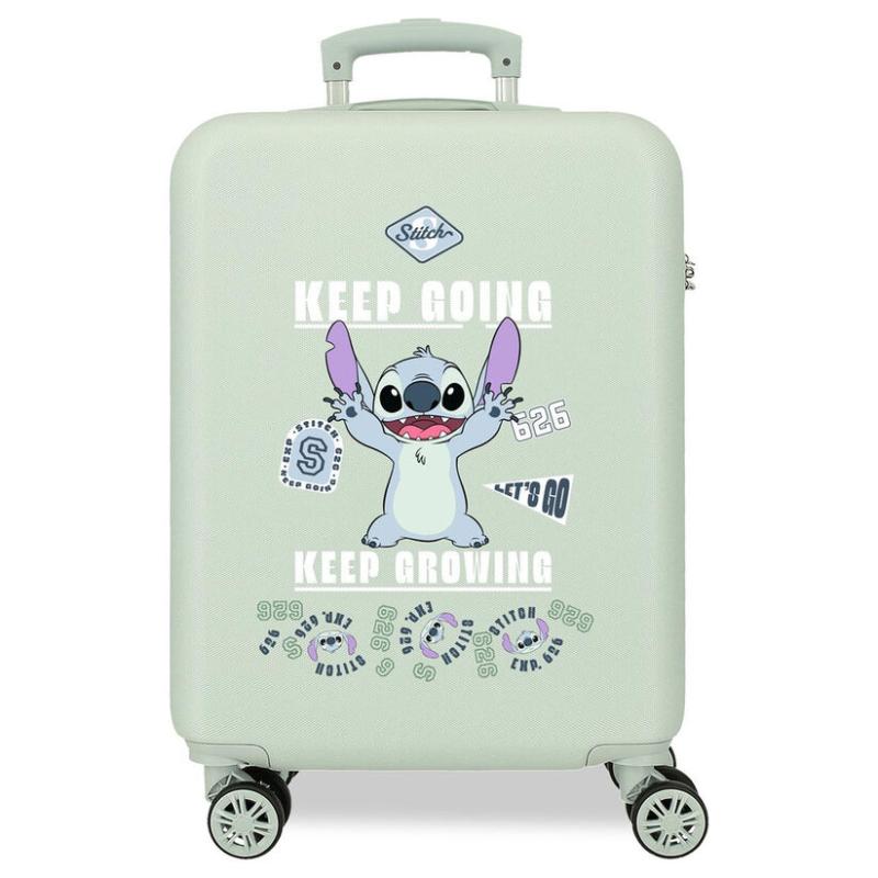 Maleta trolley ABS Keep Going Stitch Disney 55cm