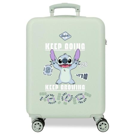 Maleta trolley ABS Keep Going Stitch Disney 55cm