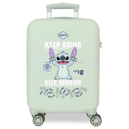 Maleta trolley ABS Keep Going Stitch Disney 50cm