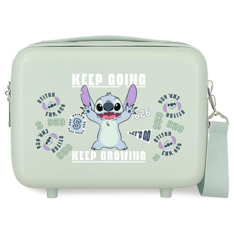 Neceser adaptable ABS Keep Going Stitch Disney 29cm