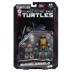 Las Tortugas Ninja Page Punchers Figura Michelangelo 13 cm