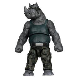 Las Tortugas Ninja Page Punchers Figura Rocksteady 17 cm