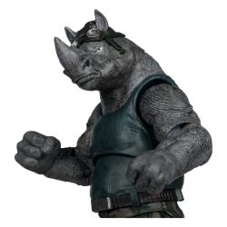 Las Tortugas Ninja Page Punchers Figura Rocksteady 17 cm