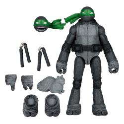 Las Tortugas Ninja Page Punchers Figura Michelangelo (Black White & Green) (Red Platinum Edition) 13 cm