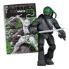 Las Tortugas Ninja Page Punchers Figura Leonardo (Black White & Green) (Red Platinum Edition) 13 cm