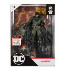 DC Black Adam Page Punchers Figura & Cómic Batman 18 cm