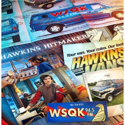 Caja metalica Collector's WSQK Hawkins Hitmaker Stranger Things