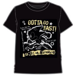 Camiseta Go Fast Sonic The Hedgehog adulto