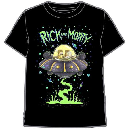 Camiseta Nave Rick and Morty adulto