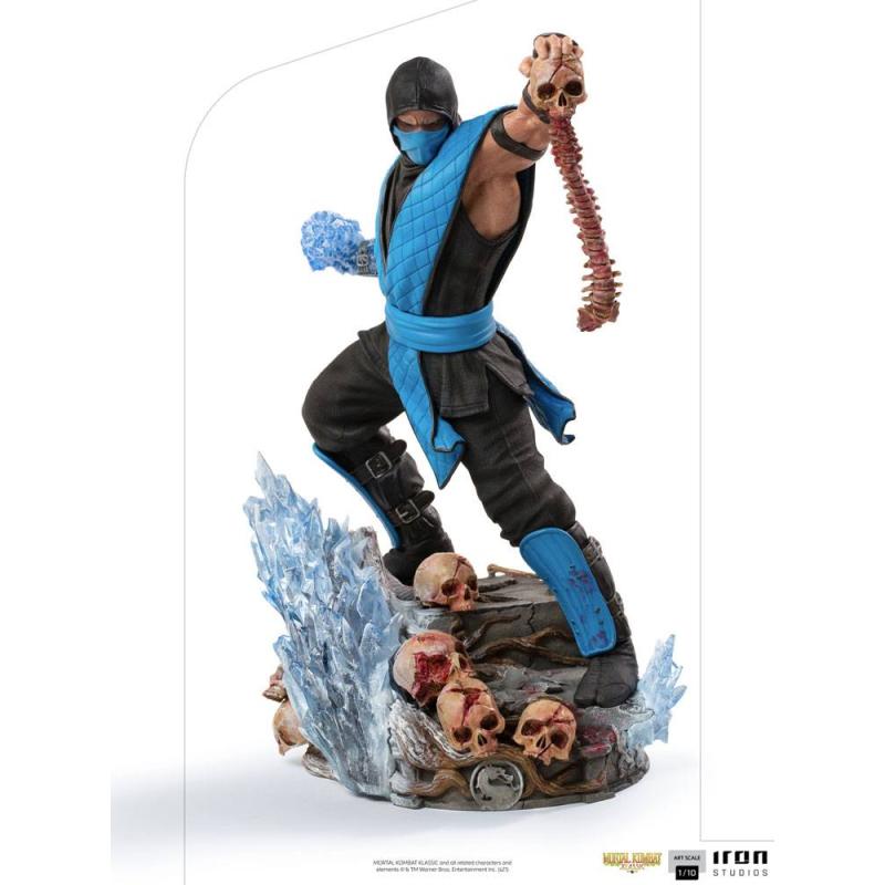 Mortal Kombat Estatua 1/10 Art Scale Sub-Zero 23 cm