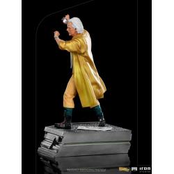 Regreso al Futuro II Estatua 1/10 Art Scale Doc Brown 25 cm