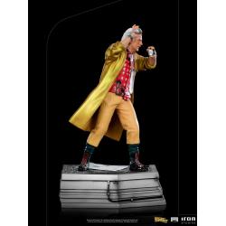 Regreso al Futuro II Estatua 1/10 Art Scale Doc Brown 25 cm