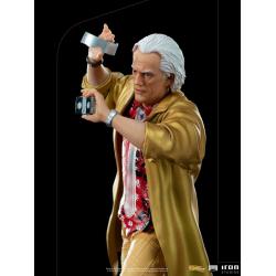 Regreso al Futuro II Estatua 1/10 Art Scale Doc Brown 25 cm