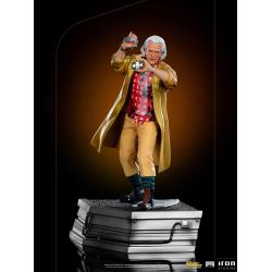 Regreso al Futuro II Estatua 1/10 Art Scale Doc Brown 25 cm