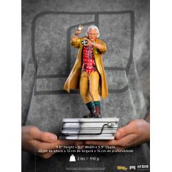 Regreso al Futuro II Estatua 1/10 Art Scale Doc Brown 25 cm