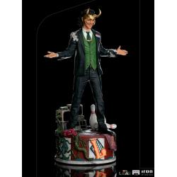 Loki Estatua 1/10 Art Scale Loki President Variant 25 cm