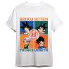 Camiseta Goku, Goten, Vegeta & Trunks Dragon Ball Super adulto