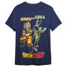 Camiseta Goku vs Cell Dragon Ball Z adulto