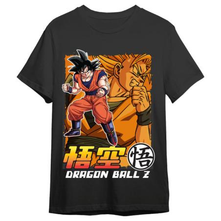 Camiseta Goku & Goku Super Saiyan Dragon Ball Z adulto
