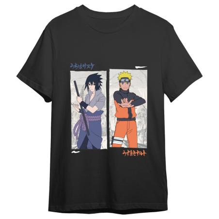 Camiseta Naruto vs Sasuke Naruto Shippuden adulto