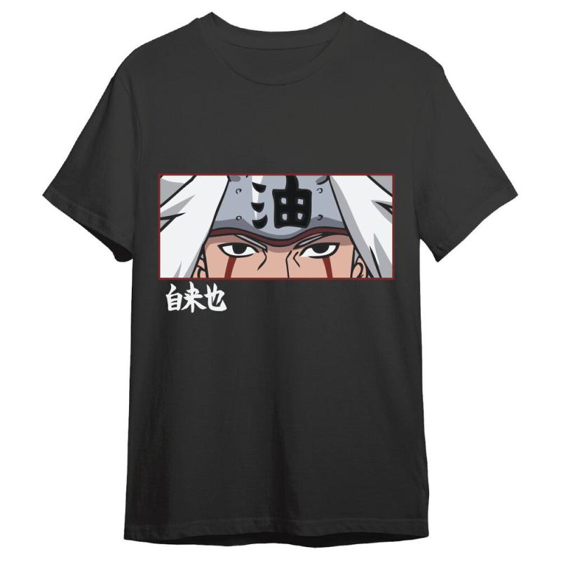 Camiseta Jiraiya Eyes Naruto Shippuden adulto