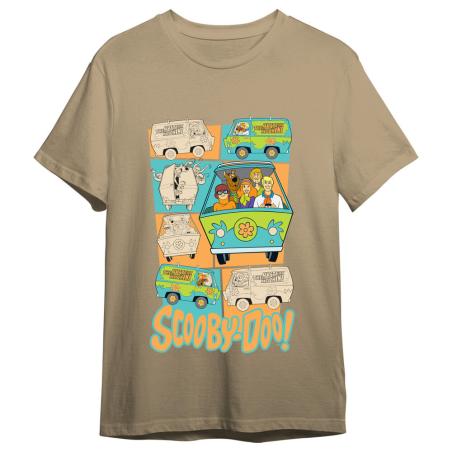 Camiseta Van Scooby Doo adulto