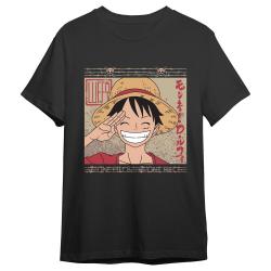 Camiseta Monkey D. Luffy One Piece adulto