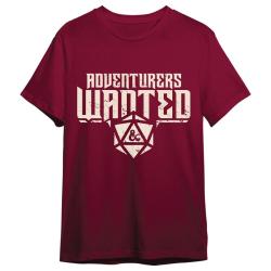 Camiseta Adventurers Wanted Dungeons & Dragons adulto