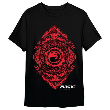 Camiseta Mana Red Symbol Magic the Gathering adulto