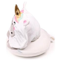 Almohada viaje capucha Astra El Unicornio Hoodeazzz