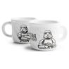 Set 2 tazas cafe Soldado Imperial Stormtrooper Star Wars 100ml
