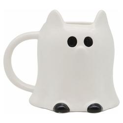 Taza Gato Fantasma Spooky Espeluznante
