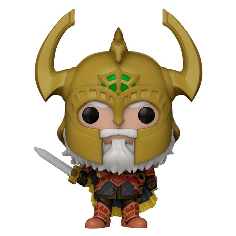 Figura POP El Señor de los Anillos La Guerra de los Rohirrim Helm Hammerhand