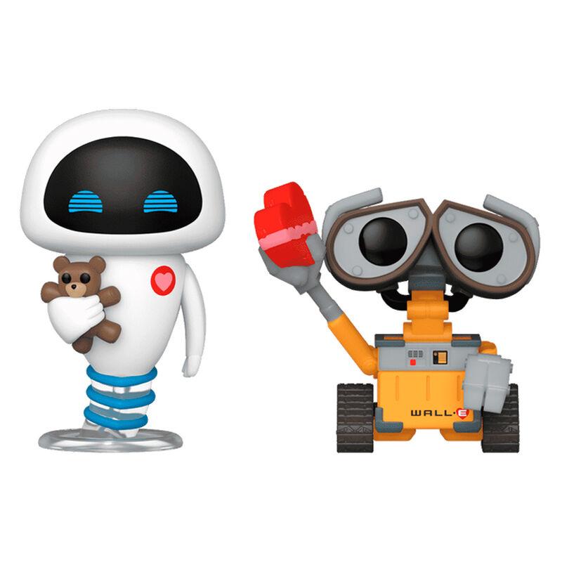 Blister 2 figuras Pocket POP Disney Pixar Wall-E &#38; Eve Valentine