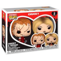 Blister 2 figuras Pocket POP Chucky &#38; Tiffany Valentine