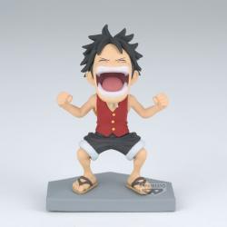 Figura Luffy &#38; Nico Robin World Collectable One Piece 10cm