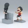 Figura Luffy &#38; Nico Robin World Collectable One Piece 10cm
