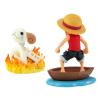 Figura Luffy &#38; Going Merry Log Stories One Piece 8cm