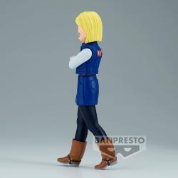 Figura Android 18 Solid Edge Work Dragon Ball Z 17cm