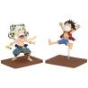 Figura Monkey D Luffy &#38; Enel World Collectable One Piece 7cm