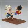 Figura Monkey D Luffy &#38; Enel World Collectable One Piece 7cm