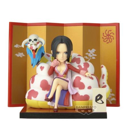 Figura Boa Hancock &#38; Salome World Collectable Special One Piece 6cm